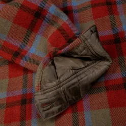 RRL Ace Cruiser Unlined Shirt Jacket Maroon