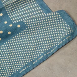 RRL Arlo Bandana Light Indigo