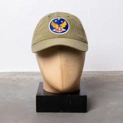RRL Ball Cap Hat Brewster Green