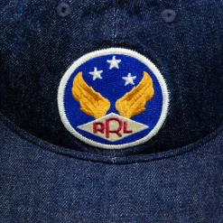 RRL Ball Cap Hat Denim