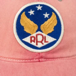RRL Ball Cap Hat Faded Red