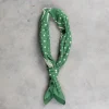 RRL Bolton Cotton Bandana Faded Green Cream