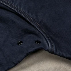 RRL Bower Deck Jacket Cotton Jungle Cloth Dark Navy