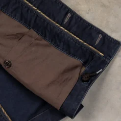 RRL Bower Deck Jacket Cotton Jungle Cloth Dark Navy