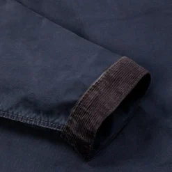 RRL Bower Deck Jacket Cotton Jungle Cloth Dark Navy