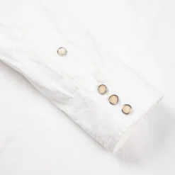 RRL Buffalo Western Shirt Heavy Poplin White