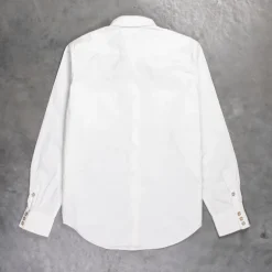 RRL Buffalo Western Shirt Heavy Poplin White