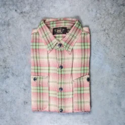 RRL Butte Sport Shirt RL-597 Sage Pink