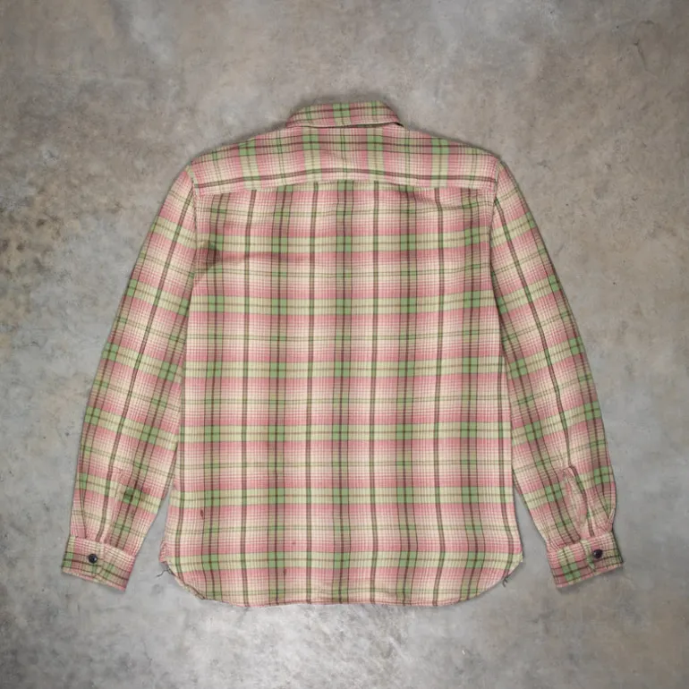 RRL Butte Sport Shirt RL-597 Sage Pink