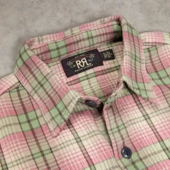 RRL Butte Sport Shirt RL-597 Sage Pink
