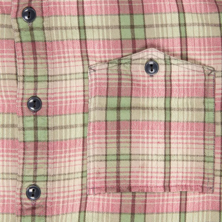 RRL Butte Sport Shirt RL-597 Sage Pink