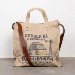 RRL Carpenter Tote Bag Greige