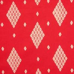 RRL Deco Cotton Bandana Turkey Red Cream