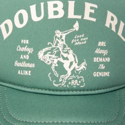RRL Foam Trucker Cap Seafoam