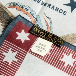 RRL Harris Bandana red cream blue