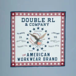 RRL Harris Bandana red cream blue