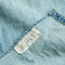 RRL Hercules longsleeve sport shirt Denim medium wash