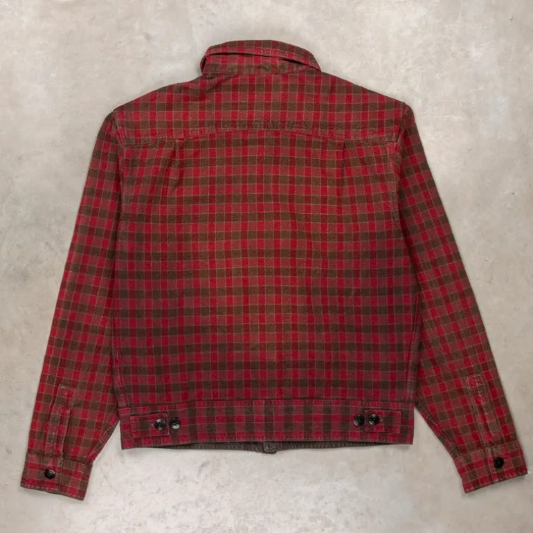 RRL Highway Longsleeve Sport Shirt Red Black