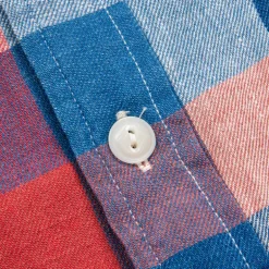 RRL Lee Shirt RL-704 Red Indigo