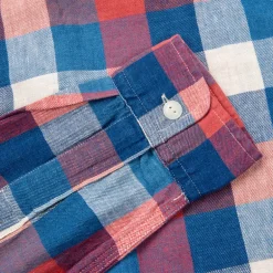 RRL Lee Shirt RL-704 Red Indigo