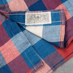 RRL Lee Shirt RL-704 Red Indigo