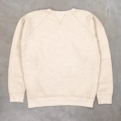 RRL Logo Fleece Sweatshirt Oatmeal Heather