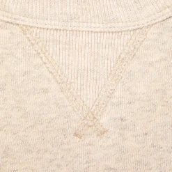 RRL Logo Fleece Sweatshirt Oatmeal Heather