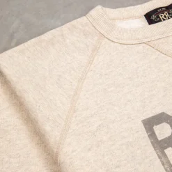 RRL Logo Fleece Sweatshirt Oatmeal Heather