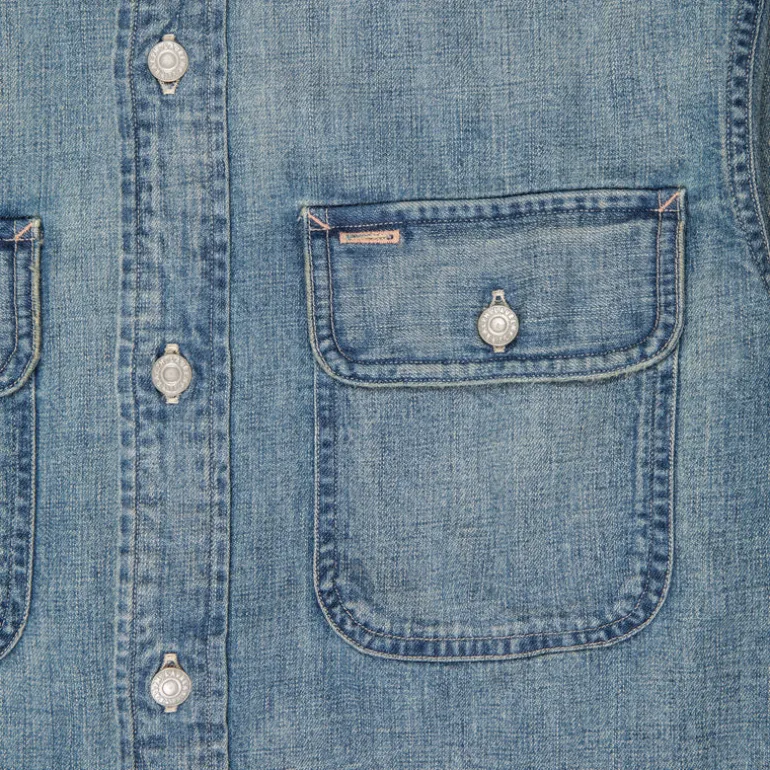 RRL Lot.93 Denim Shirt Clearfield Wash