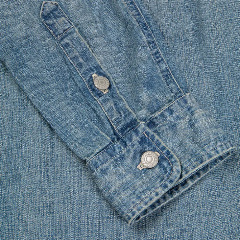 RRL Lot.93 Denim Shirt Clearfield Wash