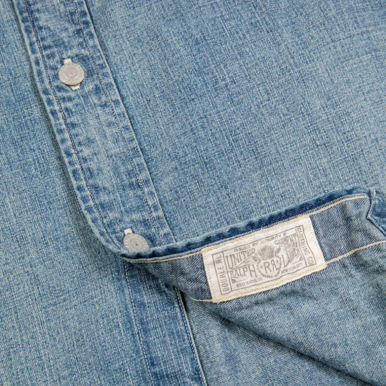 RRL Lot.93 Denim Shirt Clearfield Wash
