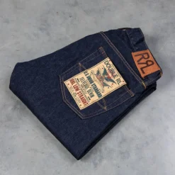 RRL Low Straight Once Washed