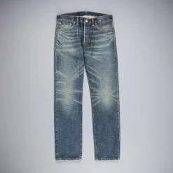 RRL Low Straight Selvedge Twill Odessa Wash
