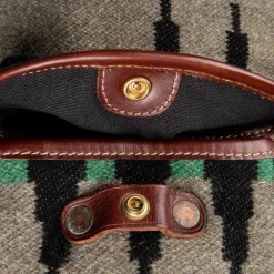RRL New Riley backpack plaid grey black red green brown