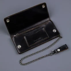 RRL New Surveyor Wallet Tumbled Leather