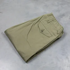 RRL Officer´s Chino Piece Dye Right Hand Twill Olive