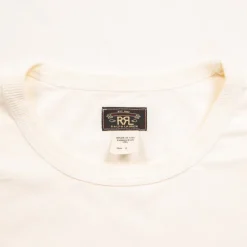 RRL 2-Pack Pocket T-Shirts Dyed White