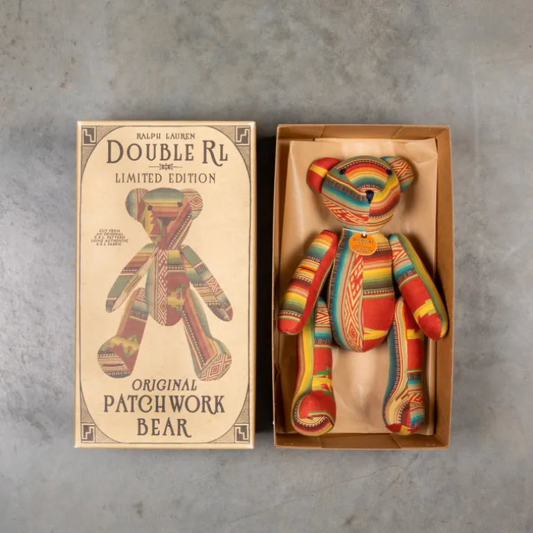 RRL Patchwork bear plush limited edition