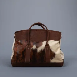RRL Pecos Haircalf Overnight Bag