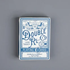 RRL Playing Cards Navy Cream