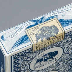 RRL Playing Cards Navy Cream