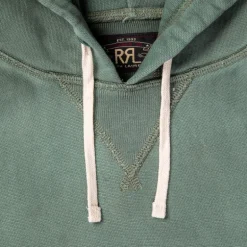RRL PO Hoodie Collegiate Green
