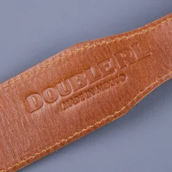RRL Ranch Belt Light Java Roughout Suede