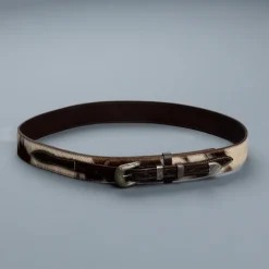 RRL Ranger Belt Medium Haircalf
