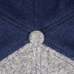 RRL 1930's Wool Ball Cap Navy Flannel