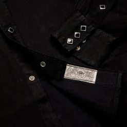 RRL Sawtooth Western Denim Shirt Black