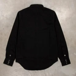 RRL Sawtooth Western Denim Shirt Black