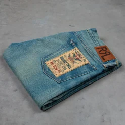 RRL Slim Fit Jeans Ridgeway Wash