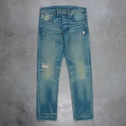 RRL Slim Fit Jeans Ridgeway Wash