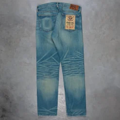 RRL Slim Fit Jeans Ridgeway Wash